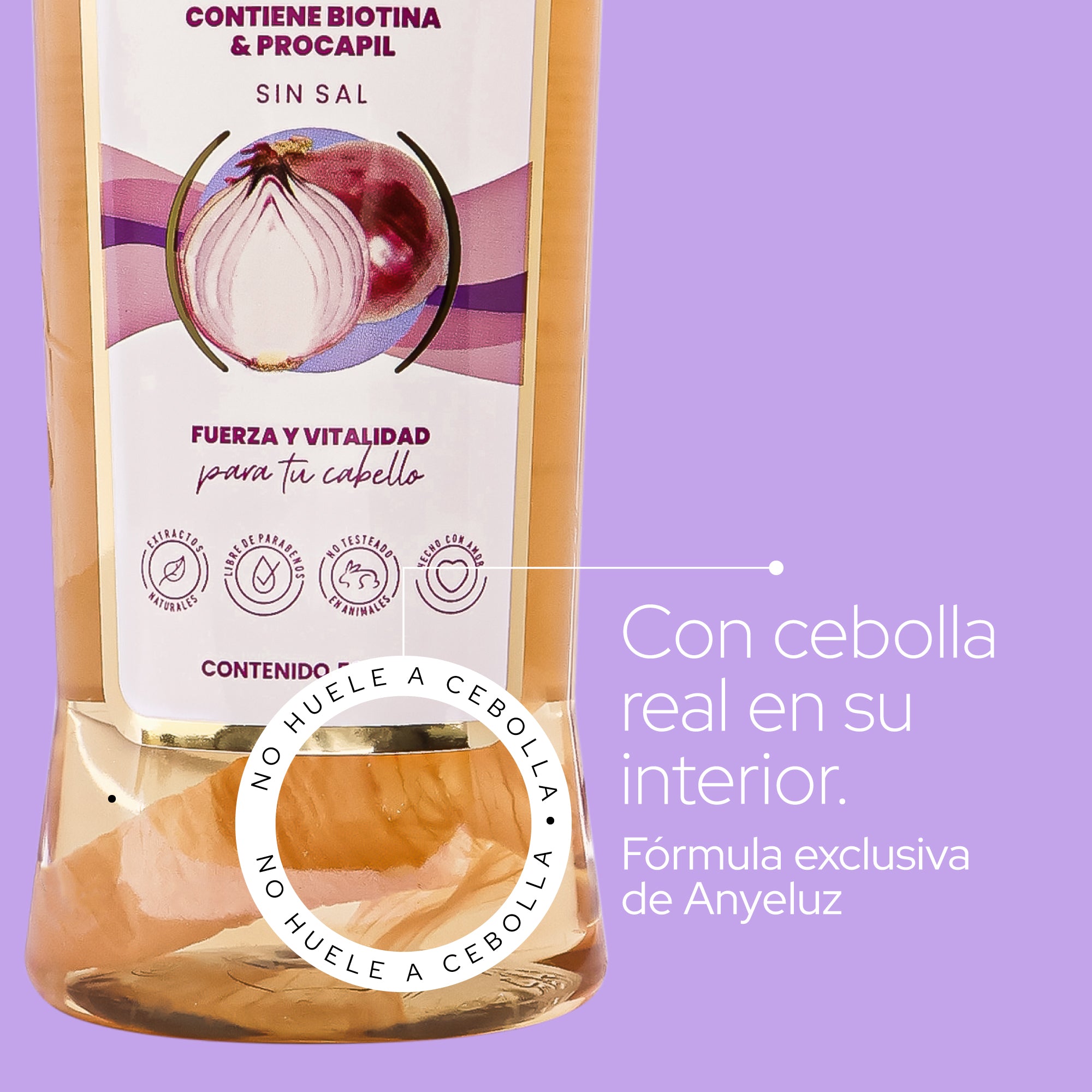 SHAMPOO CON CEBOLLA ANYELUZ - Imagen 6