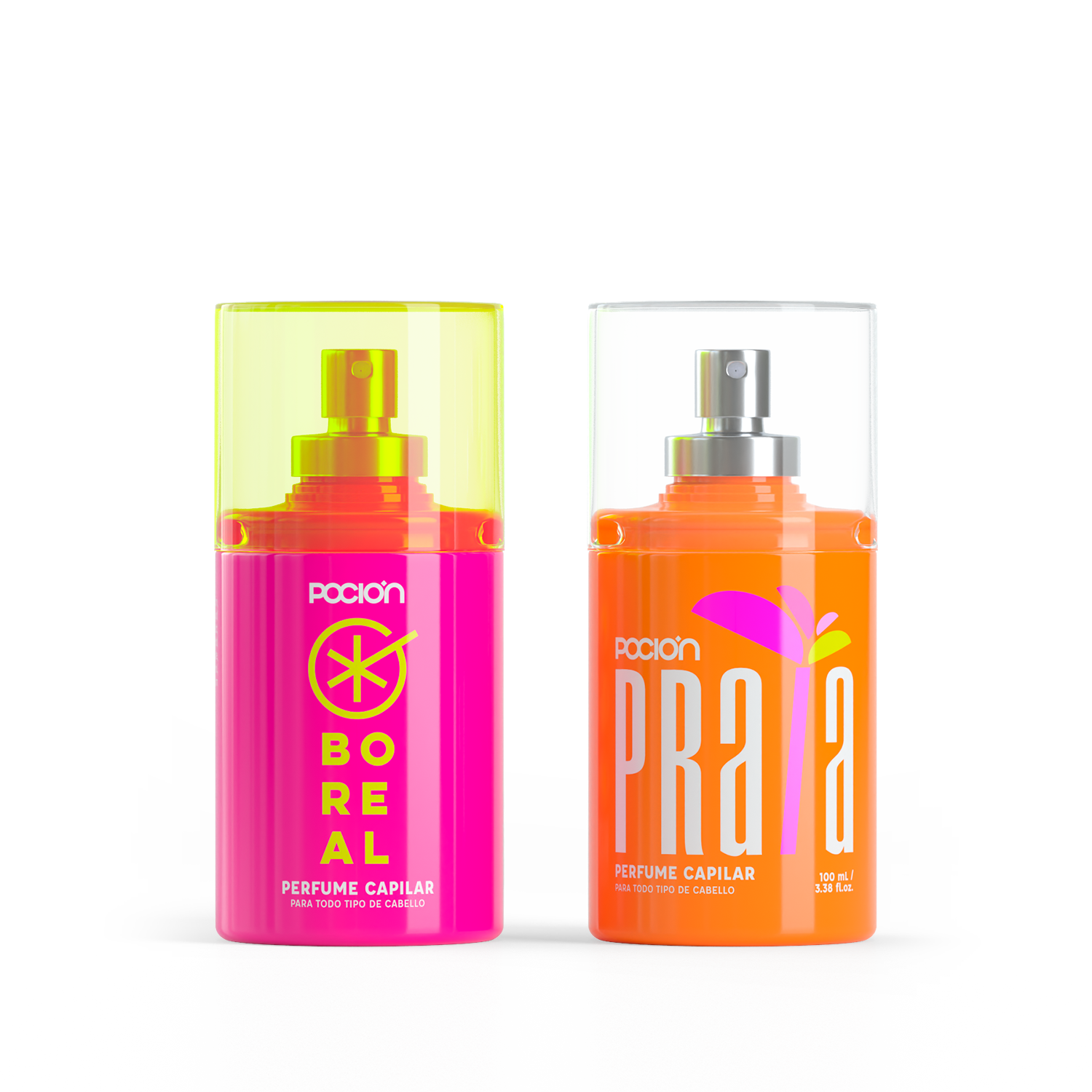 Dúo de perfumes capilares